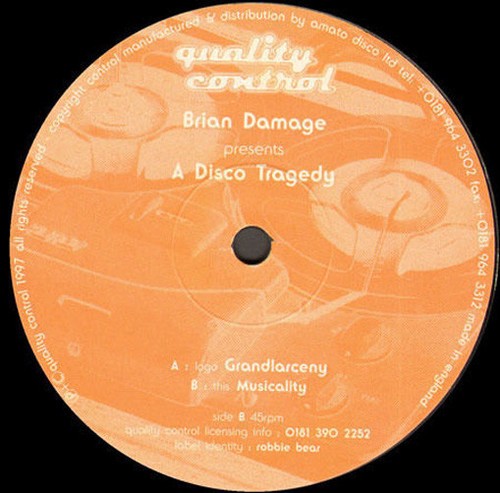 Brian damage disco tragedy - brian,