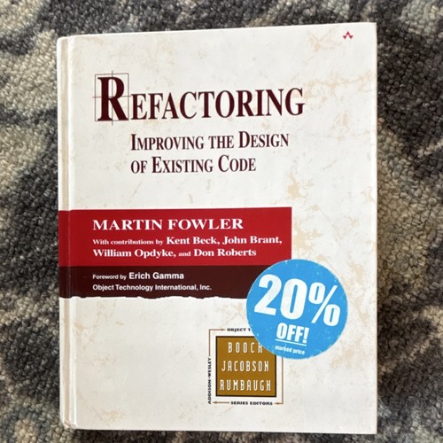 Addison wesley refactoring - refactoring, by
